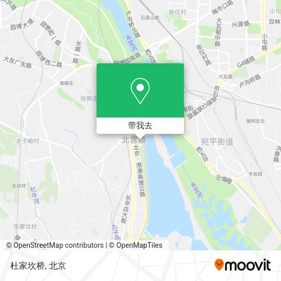 杜家坎桥地图