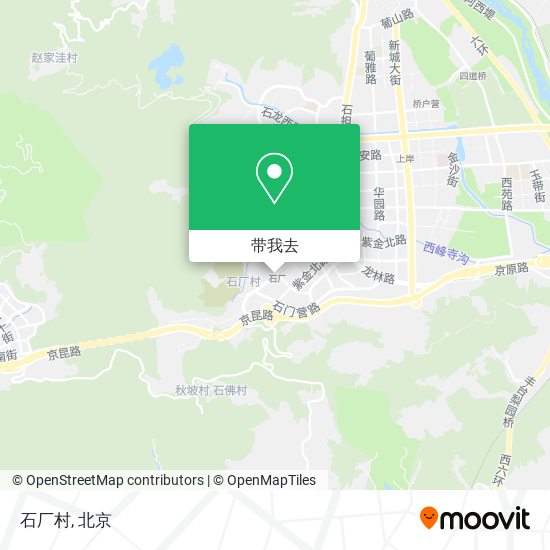 石厂村地图