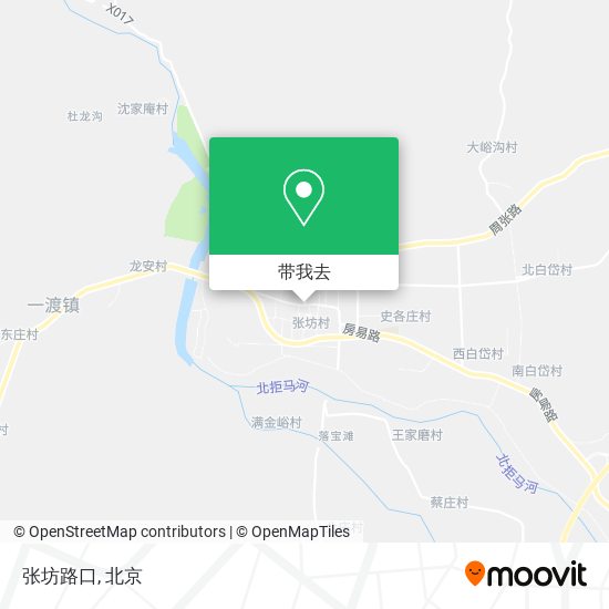 张坊路口地图