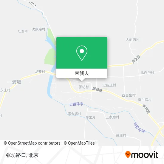 张坊路口地图
