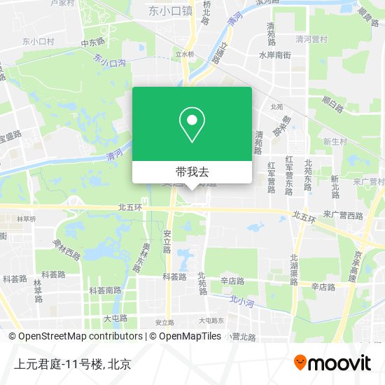 上元君庭-11号楼地图