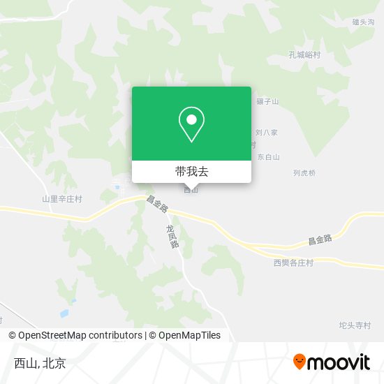 西山地图