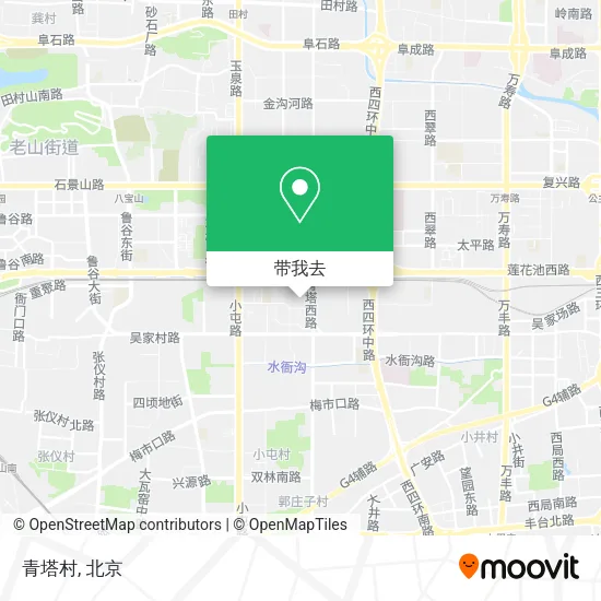 青塔村地图