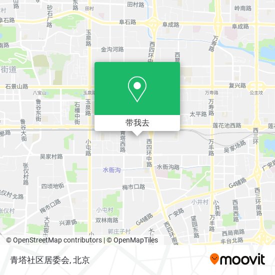 青塔社区居委会地图