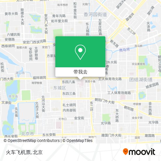 火车飞机票地图
