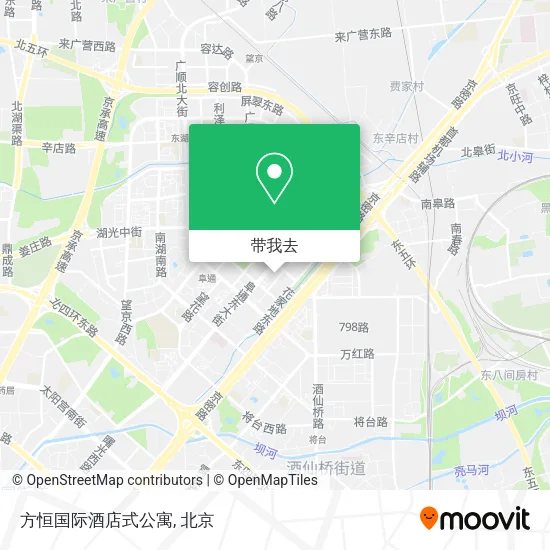 方恒国际酒店式公寓地图