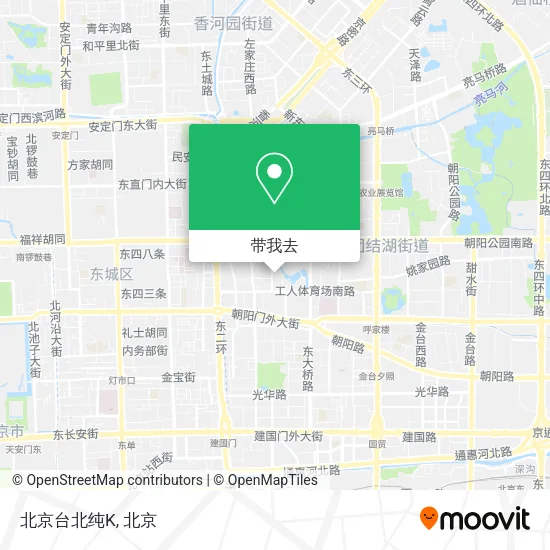 北京台北纯K地图