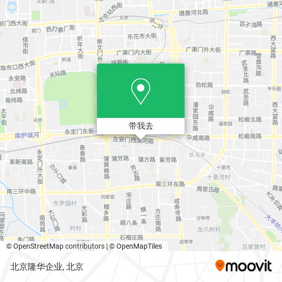 北京隆华企业地图