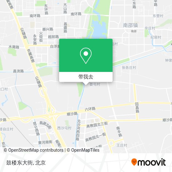鼓楼东大街地图
