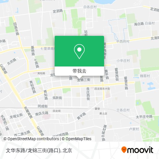 文华东路/龙锦三街(路口)地图