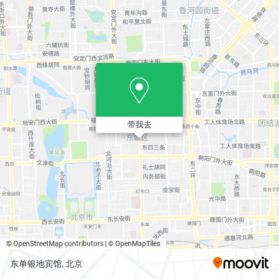 东单银地宾馆地图