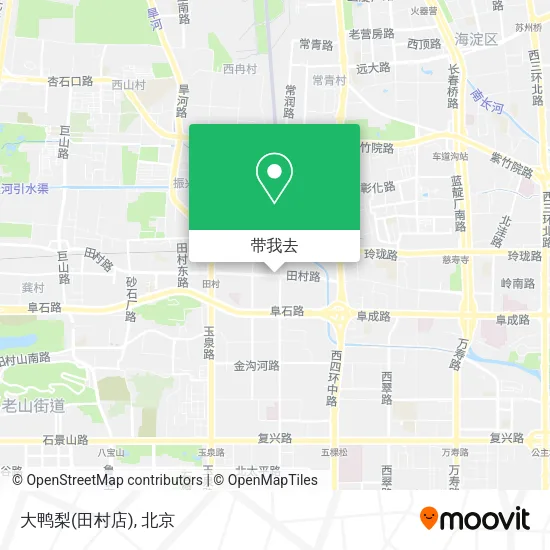 大鸭梨(田村店)地图