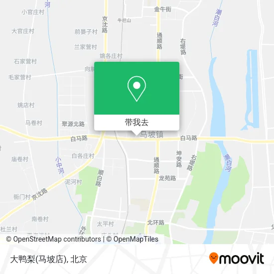 大鸭梨(马坡店)地图