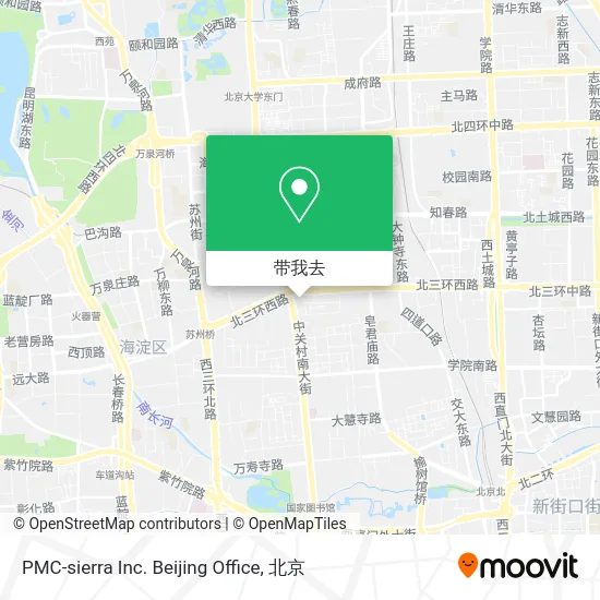 PMC-sierra Inc. Beijing Office地图