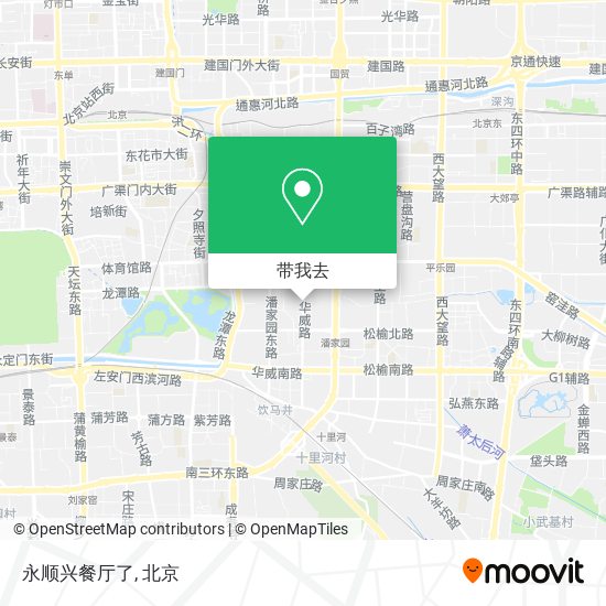 永顺兴餐厅了地图