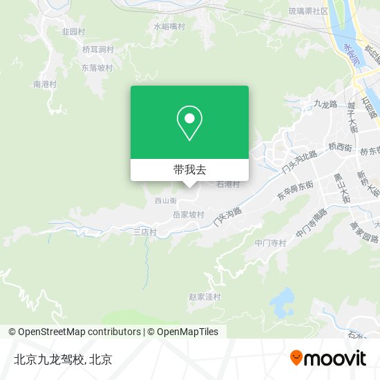 北京九龙驾校地图