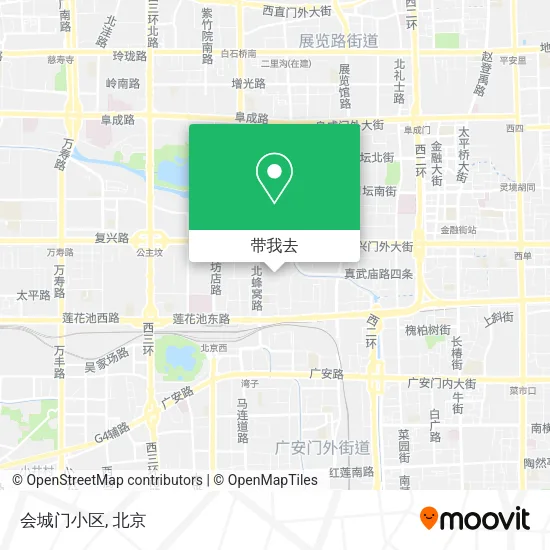 会城门小区地图
