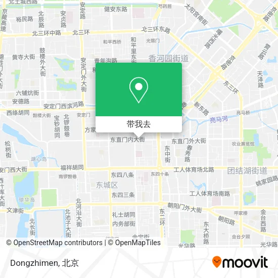 Dongzhimen地图