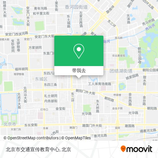 北京市交通宣传教育中心地图