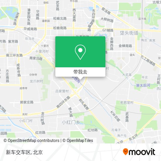 新车交车区地图