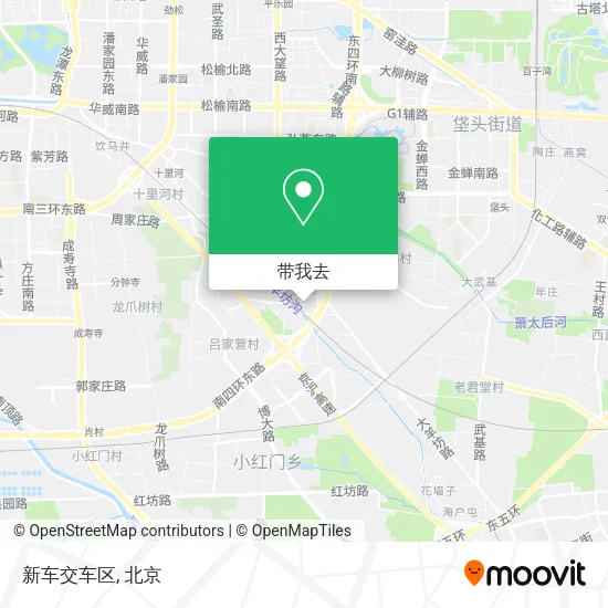 新车交车区地图