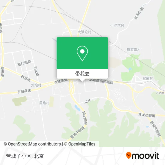 营城子小区地图