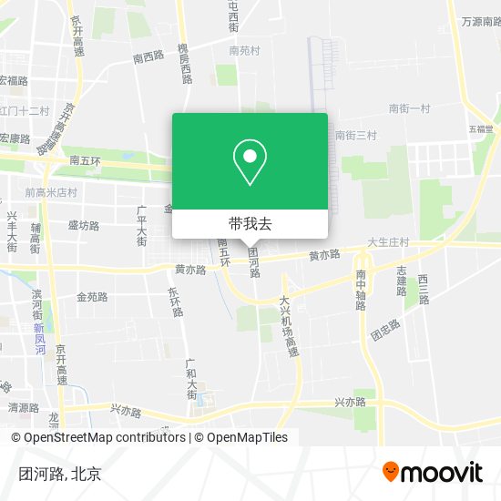 团河路地图