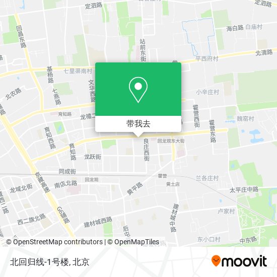 北回归线-1号楼地图