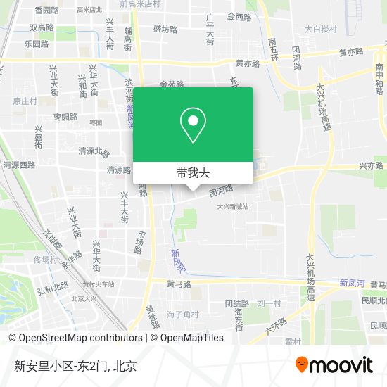 新安里小区-东2门地图