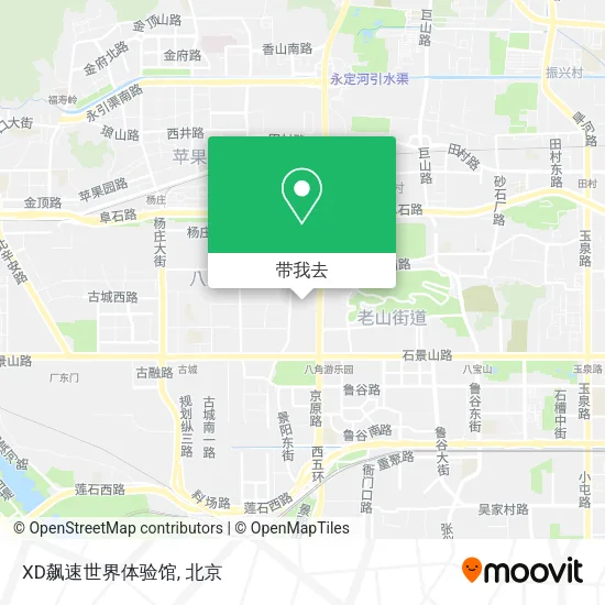 XD飙速世界体验馆地图