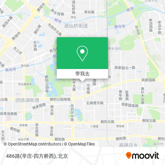 486路(辛庄-四方桥西)地图