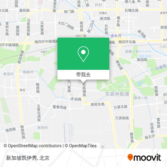 新加坡凯伊秀地图