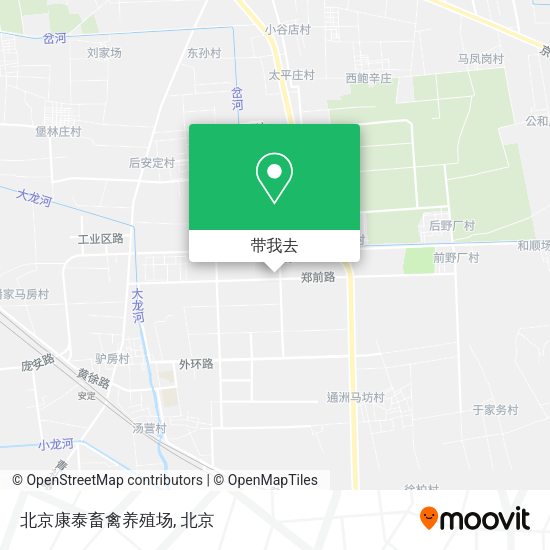 北京康泰畜禽养殖场地图