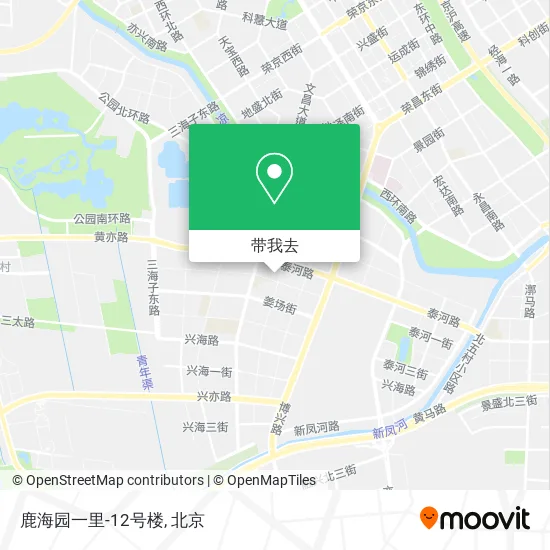 鹿海园一里-12号楼地图