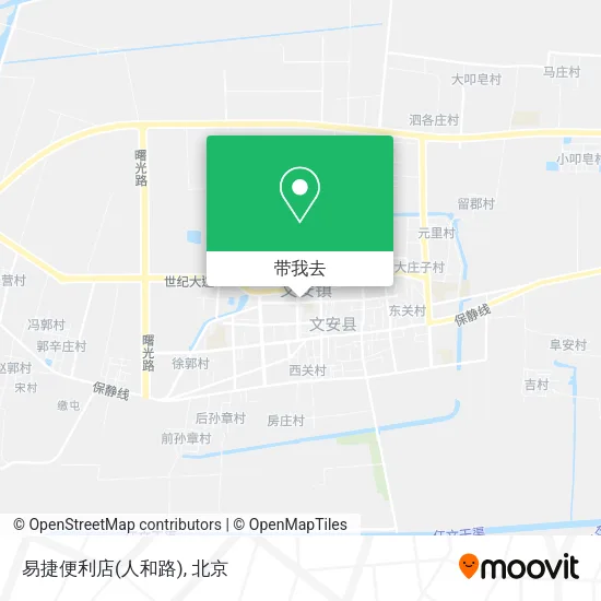 易捷便利店(人和路)地图