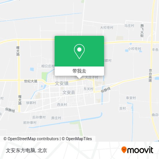 文安东方电脑地图