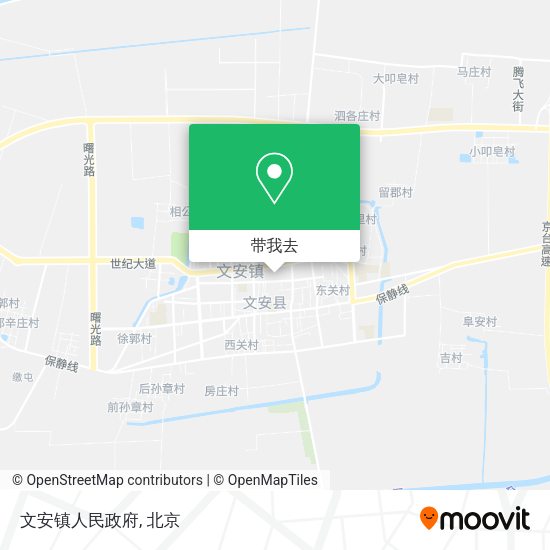 文安镇人民政府地图