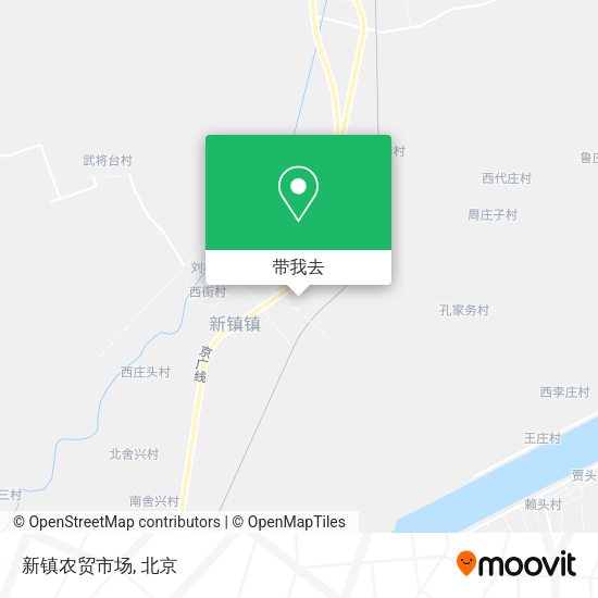 新镇农贸市场地图