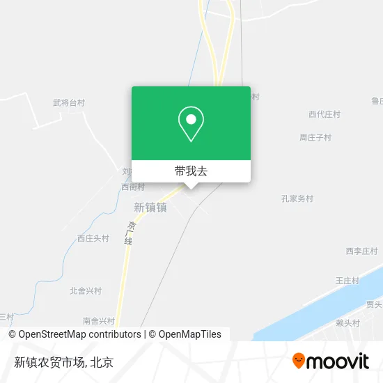 新镇农贸市场地图