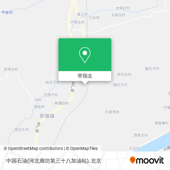 中国石油(河北廊坊第三十八加油站)地图