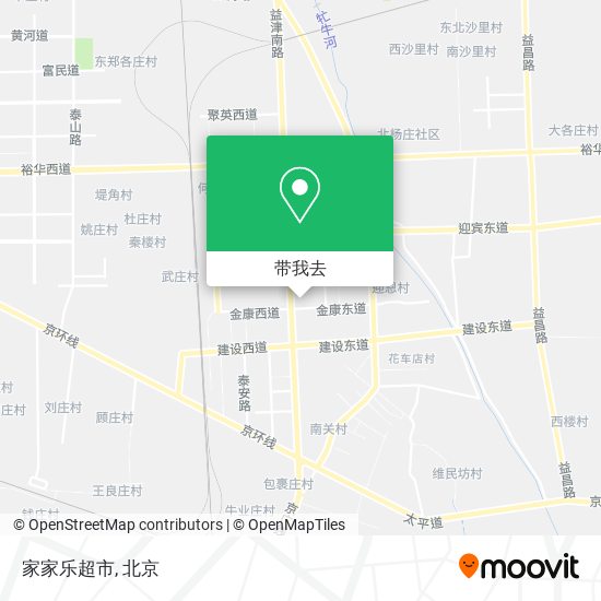 家家乐超市地图
