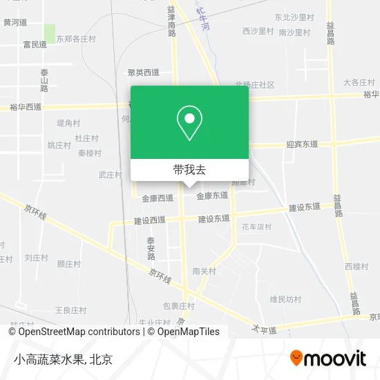 小高蔬菜水果地图