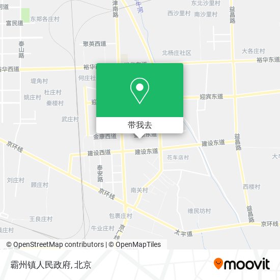 霸州镇人民政府地图