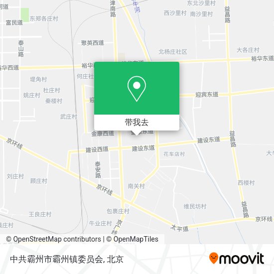 中共霸州市霸州镇委员会地图