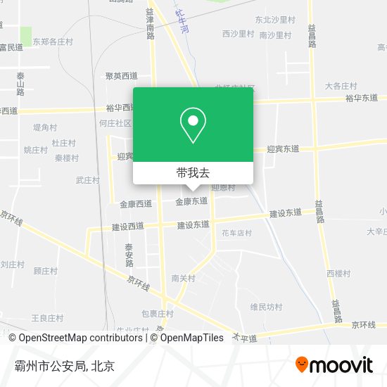 霸州市公安局地图