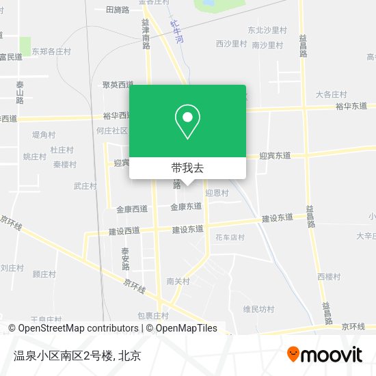 温泉小区南区2号楼地图