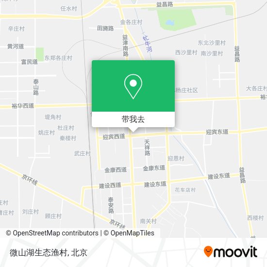 微山湖生态渔村地图