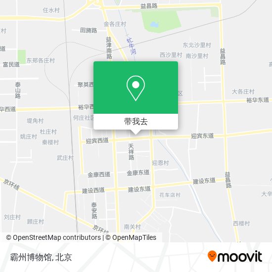 霸州博物馆地图