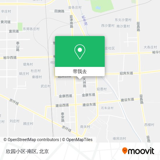 欣园小区-南区地图