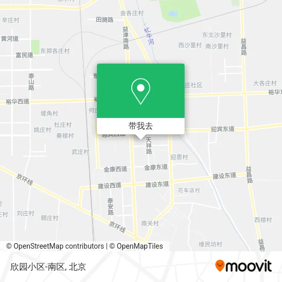 欣园小区-南区地图
